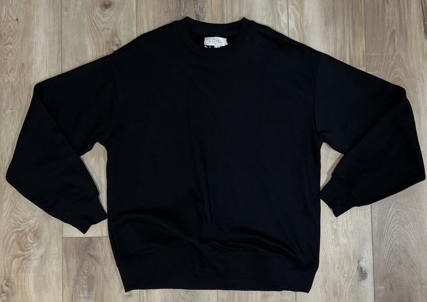 Black Heavyweight Crewneck